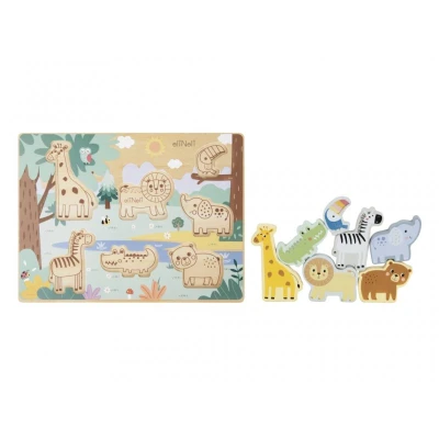 Puzzle din lemn – ZOO